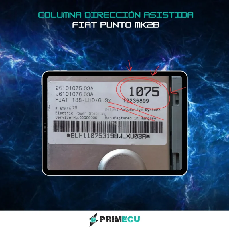 1075 Columna de direccion asistida FIAT PUNTO 2