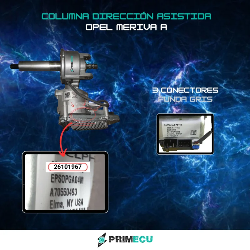 26101967 Columna de direccion asistida OPEL MERIVA 2