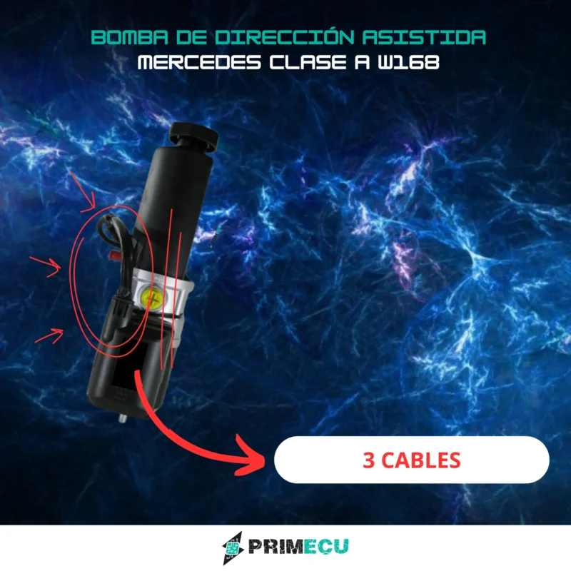 3CABLES Bomba de direccion asistida MERCEDES-BENZ CLASE A W168 2