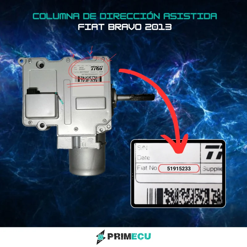 51915233 Columna de direccion asistida FIAT BRAVO 2