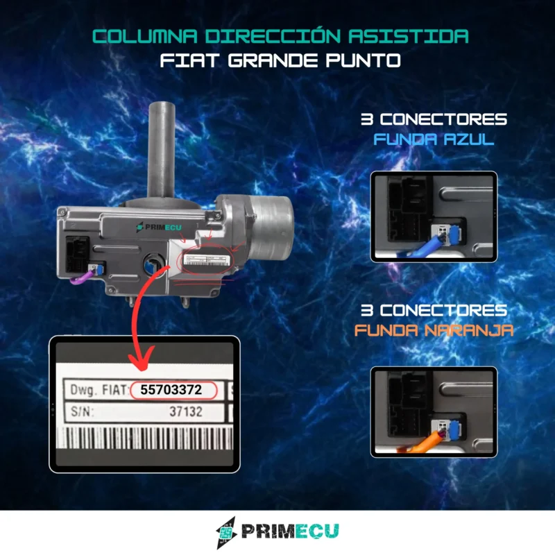 55703372 Columna de direccion asistida FIAT GRANDE PUNTO 2