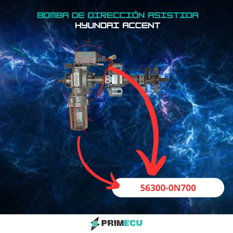 56300-0N700 Columna de direccion asistida HYUNDAI ACCENT MC 2