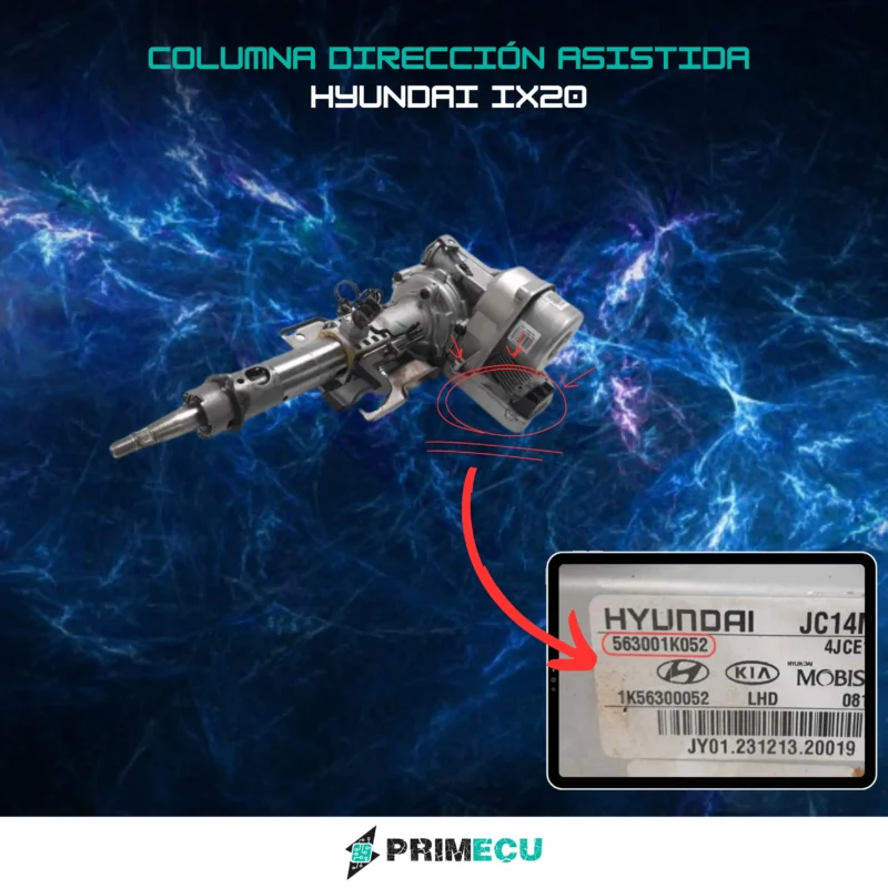 563001K052 Columna de direccion asistida HYUNDAI IX20 2