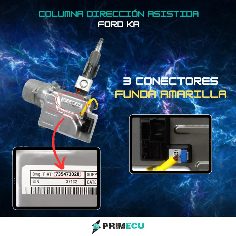 735473028 Columna de direccion asistida FORD KA 2