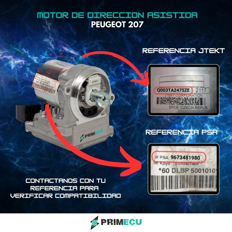 Q003TA2475ZE Centralita de direccion asistida CITROEN C3 PICASSO 2