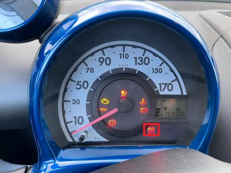 P/s Toyota Aygo luz cuadro